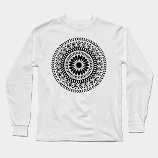 Ornament design oriental mandala Long Sleeve T-Shirt